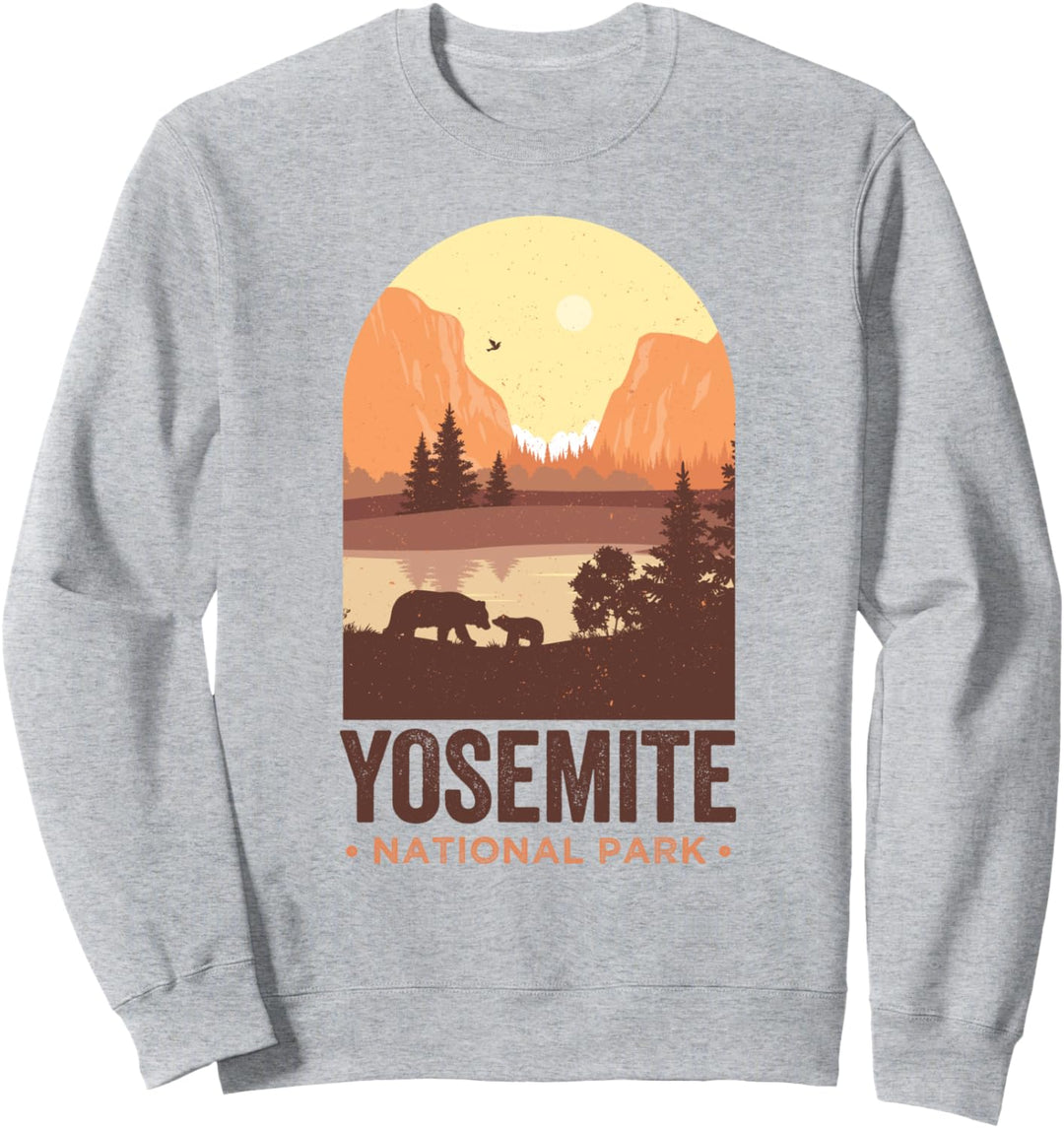 Yosemite Trikot California Vintage Yosemite National Park Sweatshirt