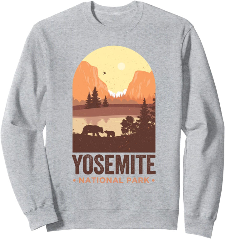 Yosemite Trikot California Vintage Yosemite National Park Sweatshirt