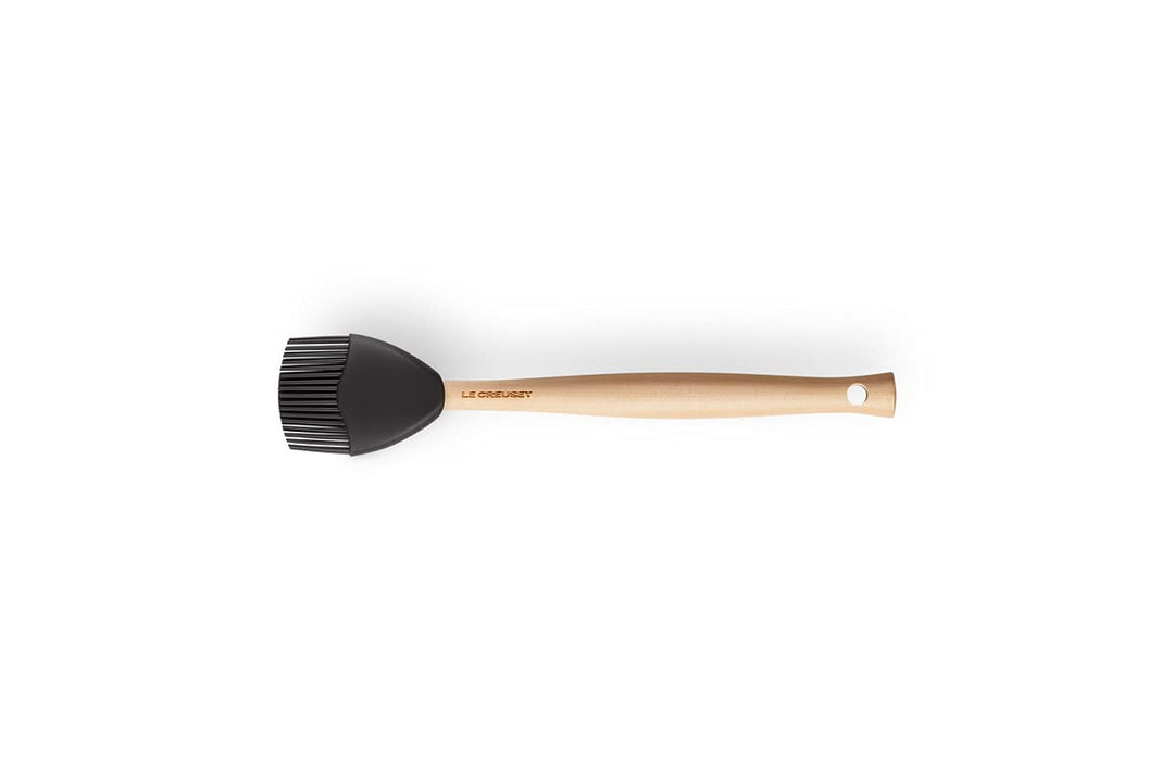 Le Creuset Craft Backpinsel aus Silikon, 26 cm, Schwarz glänzend, 42204261400000, Schwarz Glänzend