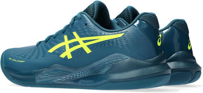 ASICS Gel-Challenger 14 Indoor 41.5 EU Restful Teal Safety Yellow, 41.5 EU Restful Teal Safety Yello