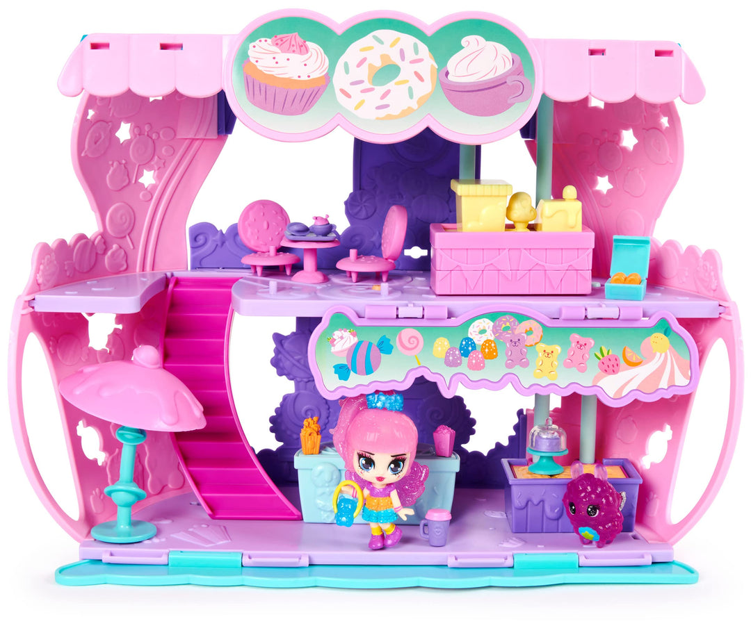 Hatchimals Spin Master 6056543 (20123455) CollEGGtibles - 2-in-1-Spielset, Cosmic Candy Shop