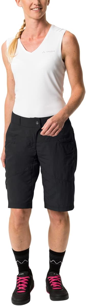 VAUDE Damen Shorts Women's Qimsa Shorts, Black Uni