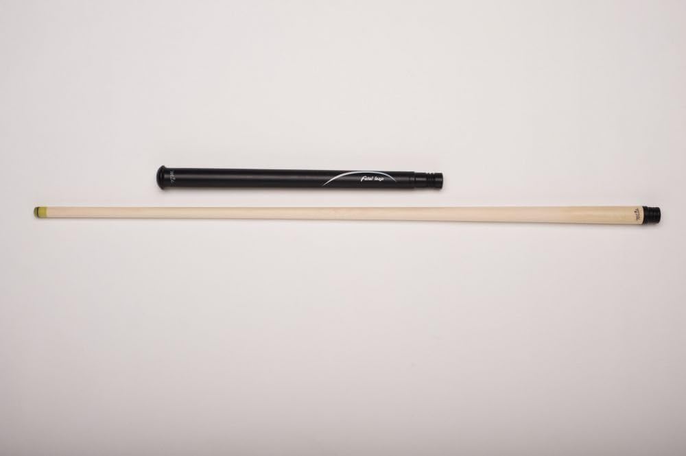 MIT MJ1-002 „Fatal Leap“ Jump-Queue für Poolbillard, 2-teilig, schwarz, G10-Spitze, Gewindeschoner