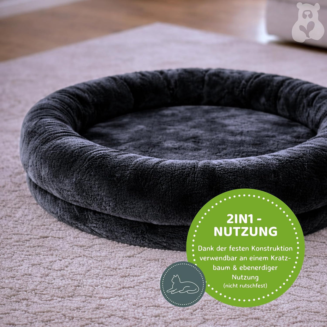 nanook - Liegeplatz, Liegemulde XL - Liegefläche Ø 53 cm - für grosse Katzen geeignet - für M8 M10 K