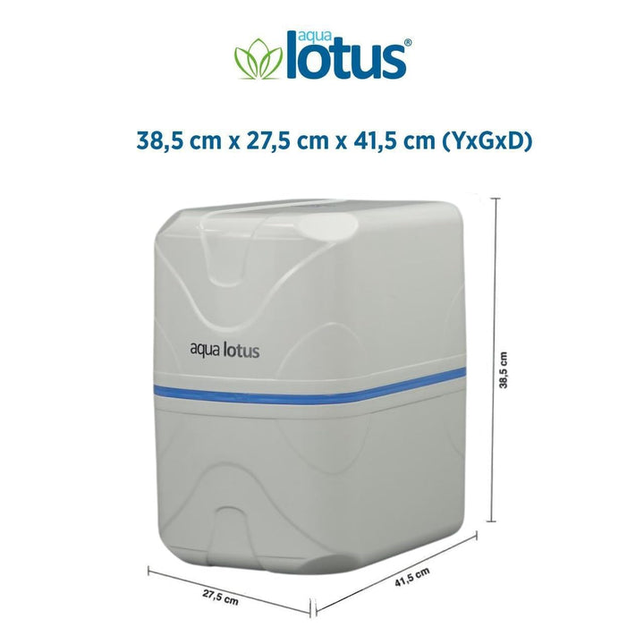 6 Stufige Umkehrosmose Osmose Osmoseanlage 75GPD Wasserfilter Aquax