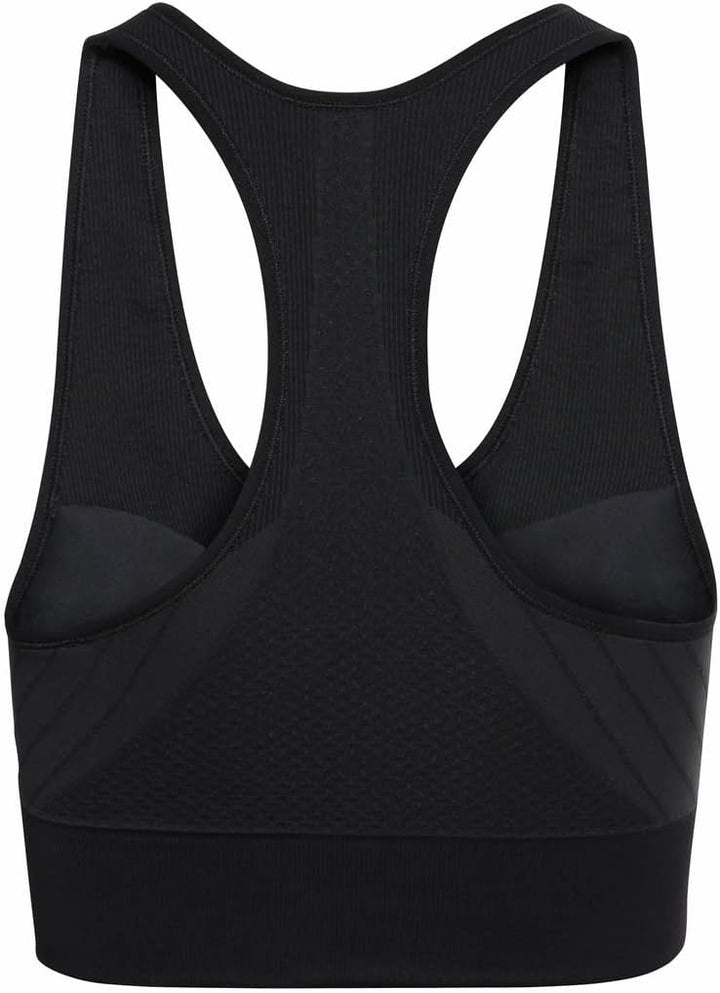 Odlo Damen Seamless Medium Support_131431 Sport BH (1er Pack), XS Schwarz