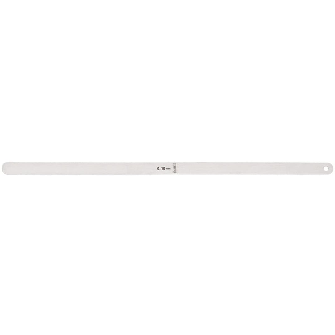 Starrett 667M-10 Stahldicken-Fühlerlehre, 0,10 mm Dicke, 12,7 mm Breite, 300 mm Länge N/A, N/A