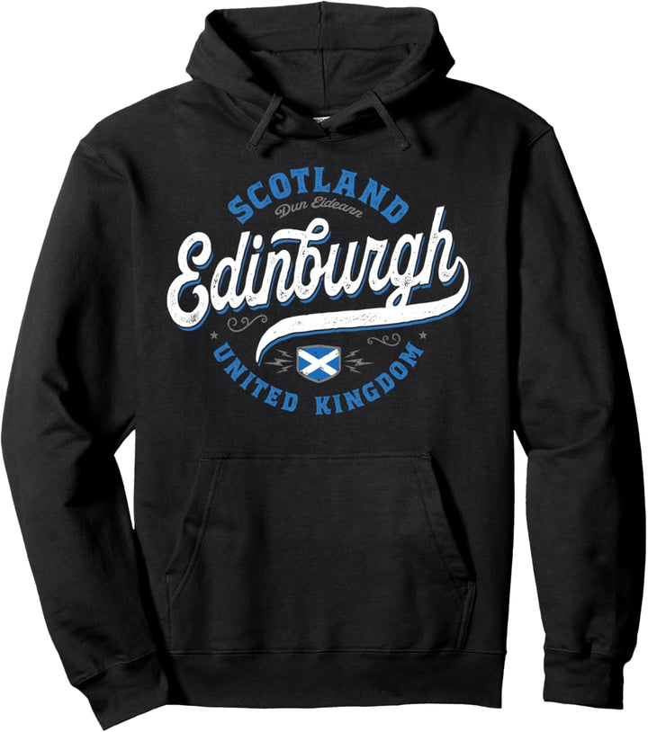 Vintage Edinburgh Schottland Pullover Hoodie