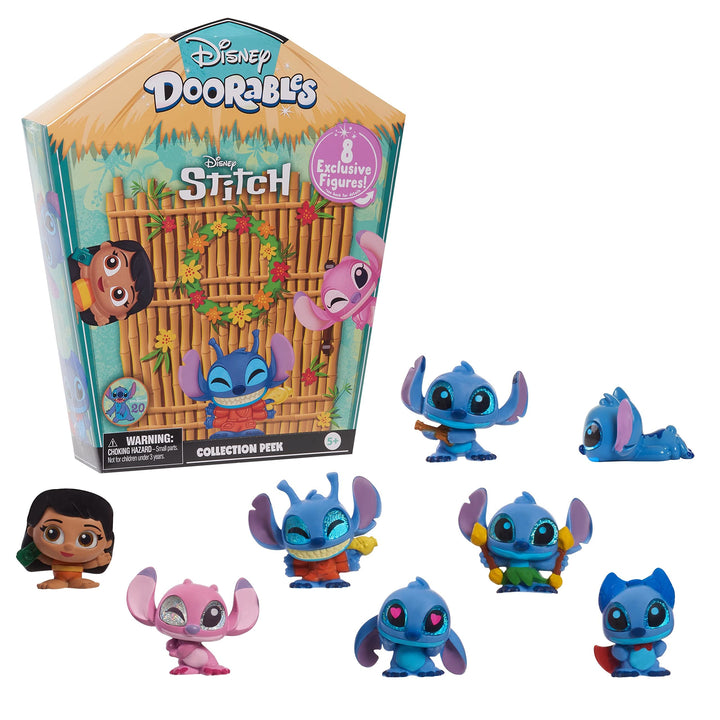 Disney Doorables Stitch Collection Peek, Kids Toys for Ages 5 Up Klassische, Klassische