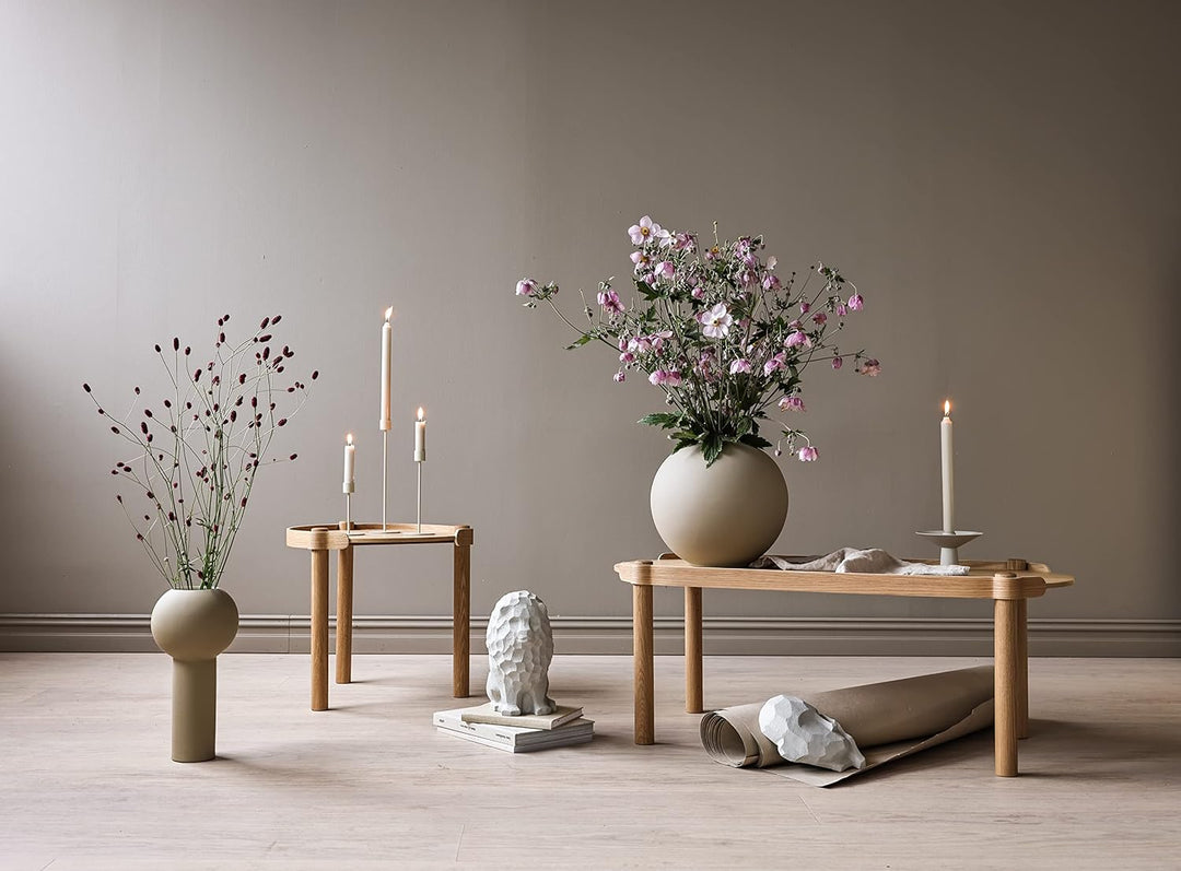 Cooee Design Candle Sand, HI-057-01-SA, Ø : 14, H: 9,5 cm