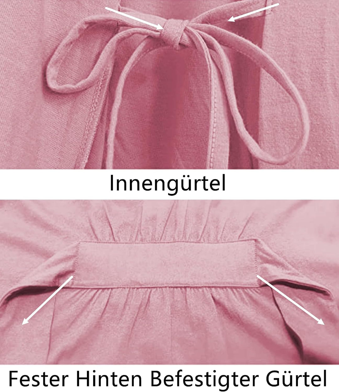 COLORFULLEAF 100% Baumwolle Bademantel Damen Kurz Morgenmantel Leicht Knielang Kimono Saunamantel Na