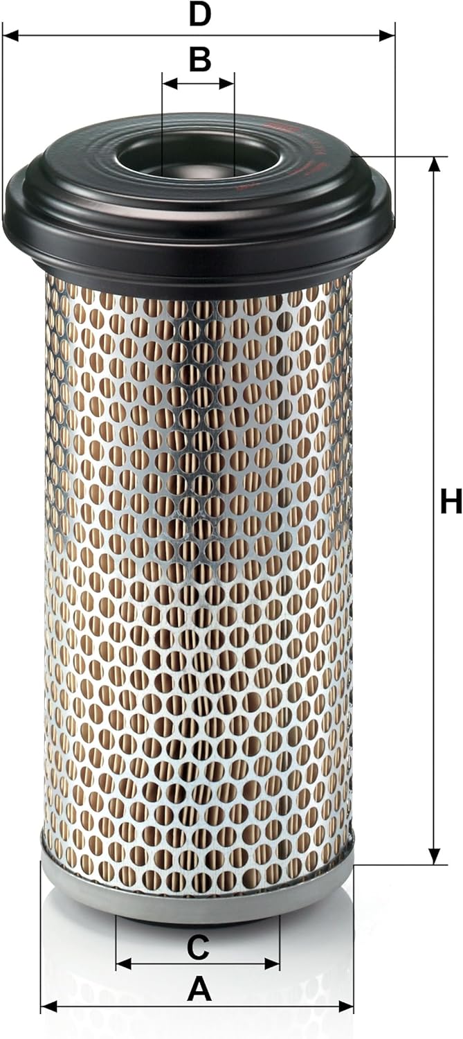 MANN-FILTER C 13 114 Luftfilter – Für Nutzfahrzeuge
