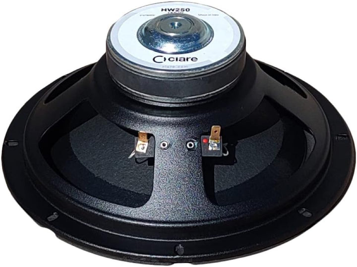1 CIARE HW250 Tieftöner 25 cm 250 mm 10" Durchmesser 90 Watt RMS und 180 Watt max. Impedanz 8 Ohm fü