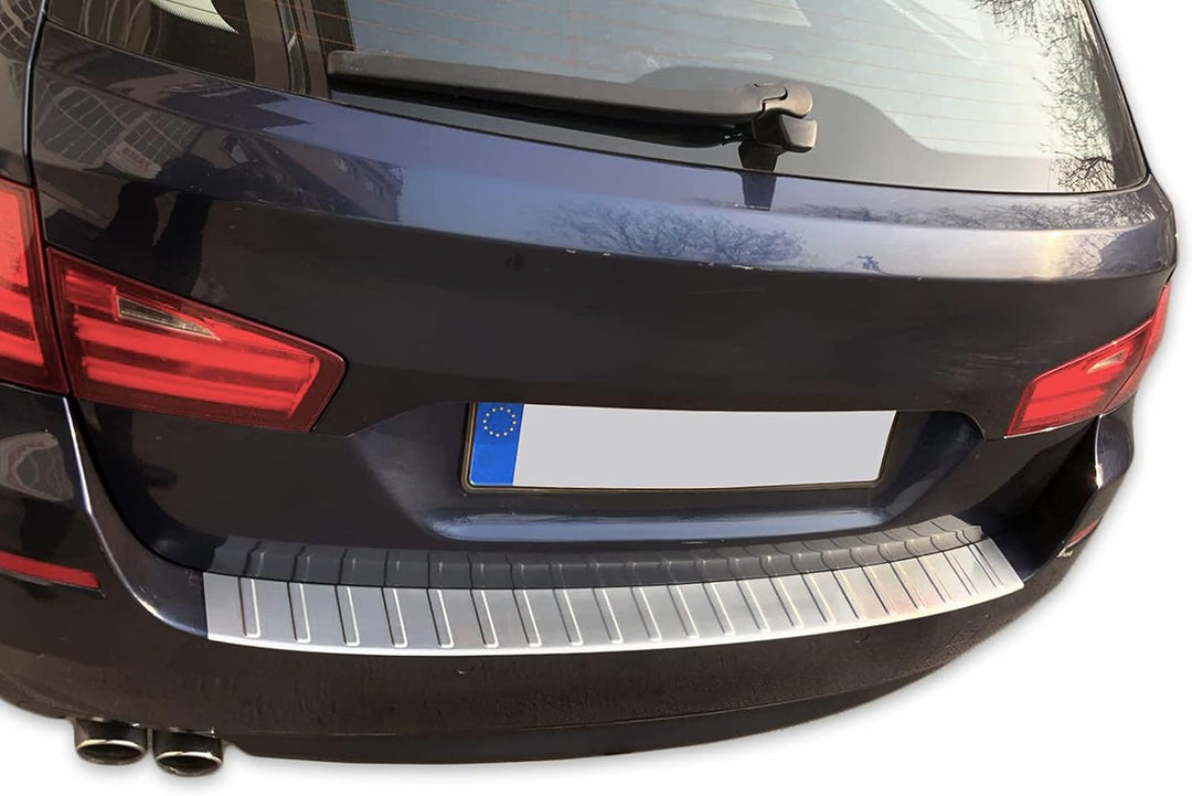 Recambo MATT Ladekantenschutz passend für BMW 5er F11 Touring | 2010-2017 | Abkantung, CT-LKS-0932,