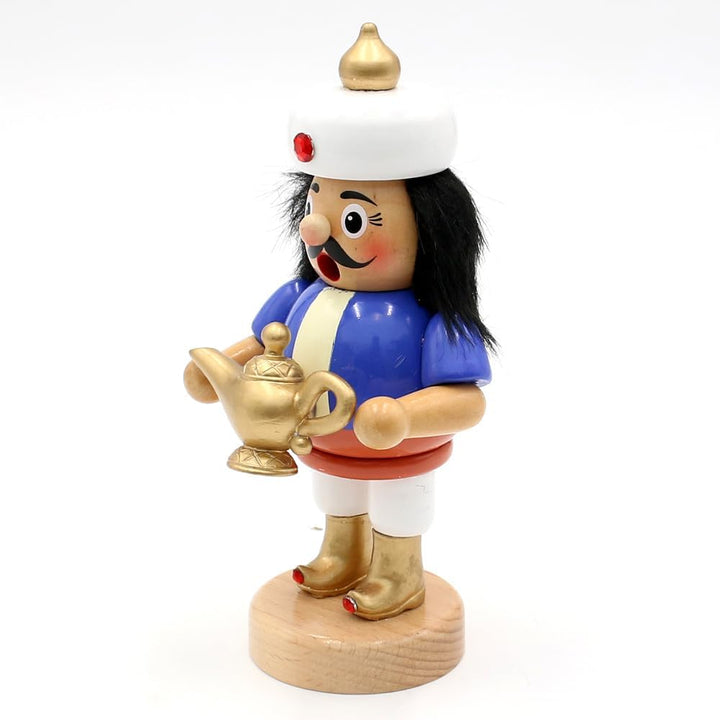 Dekohelden24 Orientalischer Holz Räuchermann, Räucherfigur, Rauchfigur, Räuchermännchen als Sultan m