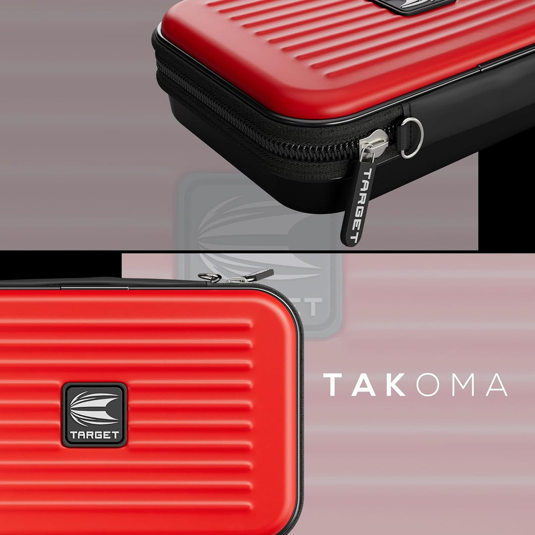 Target Darts Takoma XL Darts Case - Holds x 2 Satz Darts Brieftasche, Rot