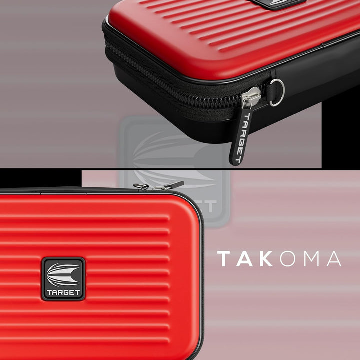 Target Darts Takoma XL Darts Case - Holds x 2 Satz Darts Brieftasche, Rot
