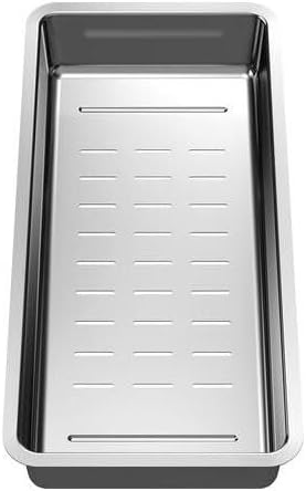 BLANCO Multifunktionsschale | Edelstahl | 387 x 187 mm | Passend zur DIVON II | Mehr Funktionalität