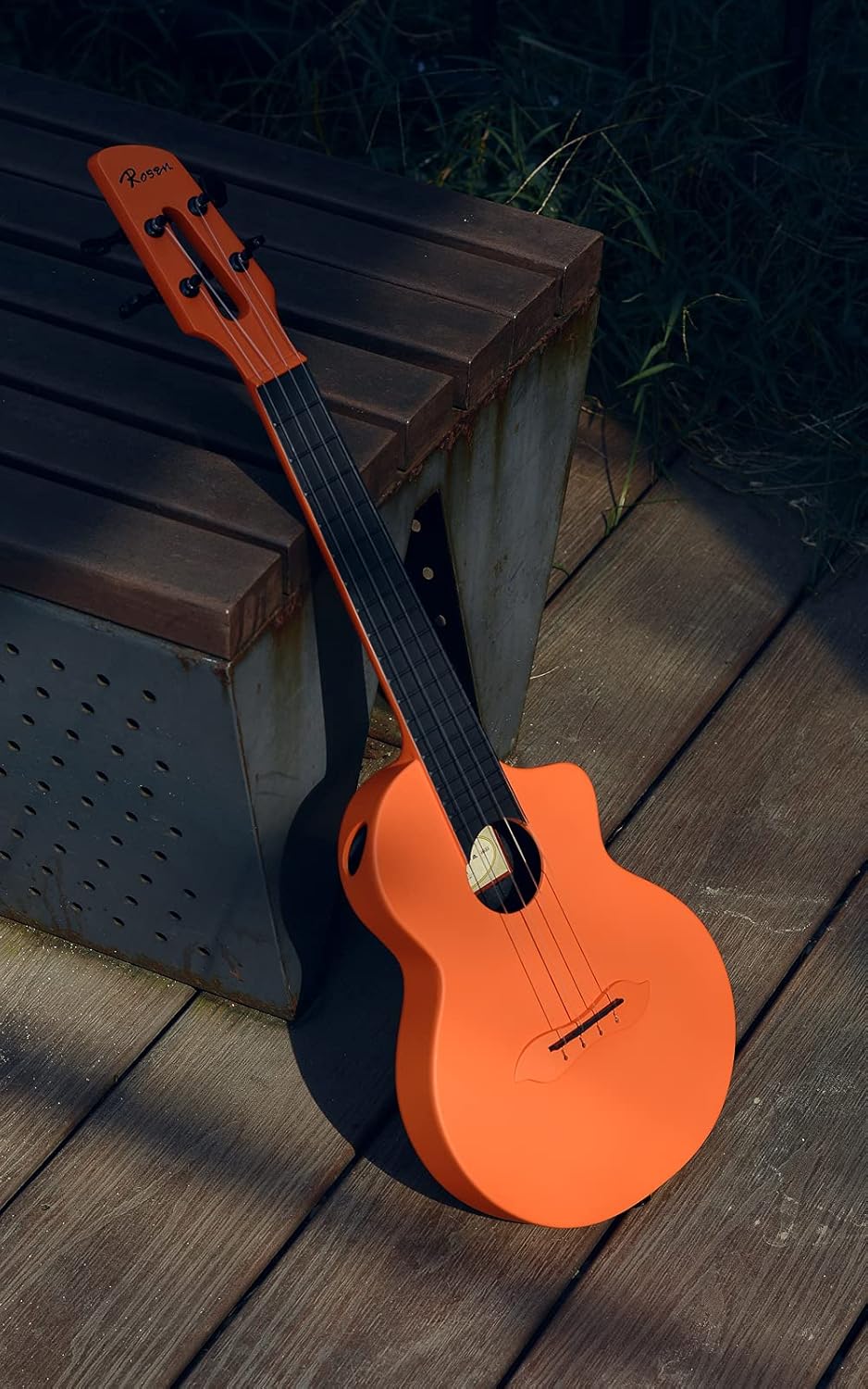 Rosen Nova concert Ukulele Erwachsene für Kinder Ukulele Anfänger Kit 23 Zoll Reise Ukulelen mit Kof