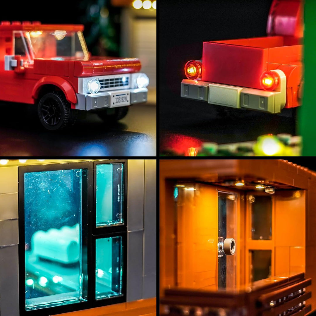 BrickBling Fernbedienung Licht-Kit Kompatibel mit Lego 21354 Twilight The Cullen House (Kein Modell)
