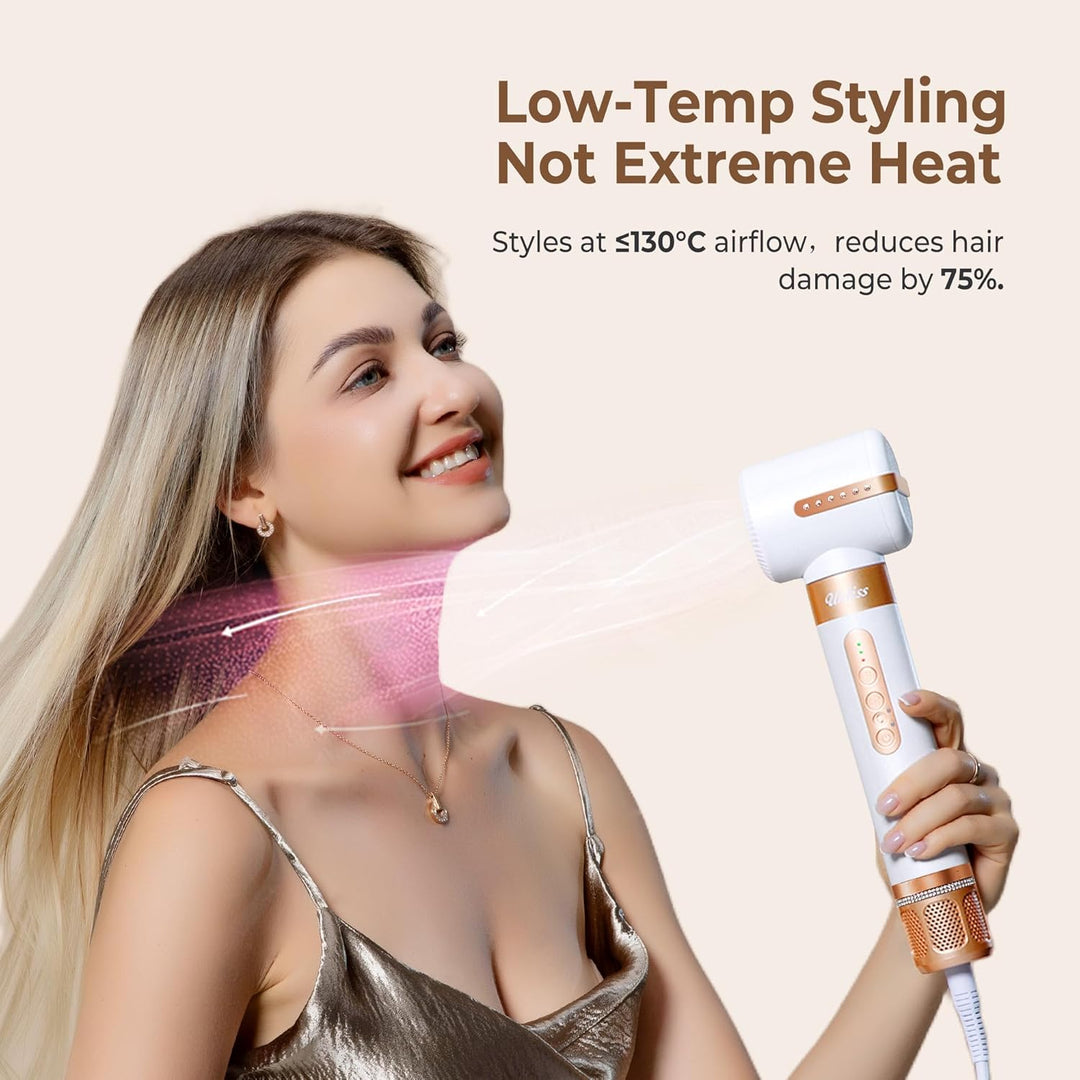 haarföhn airstyler UKLISS Haarstyler &amp; Ionen Haartrockner Pro7 in 1, Hairstyler Set mit Airflow Lock