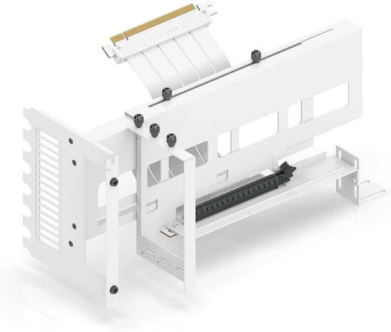 EZDIY-FAB Vertikale PCIe 4.0 GPU Halterung Grafikkartenhalterung,Videokarten VGA Support Kit mit PCI