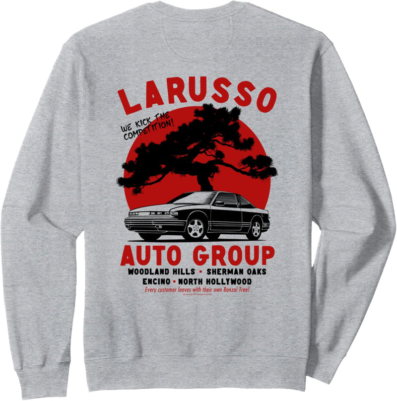 Cobra Kai Retro LaRusso Auto Group Ad Sweatshirt