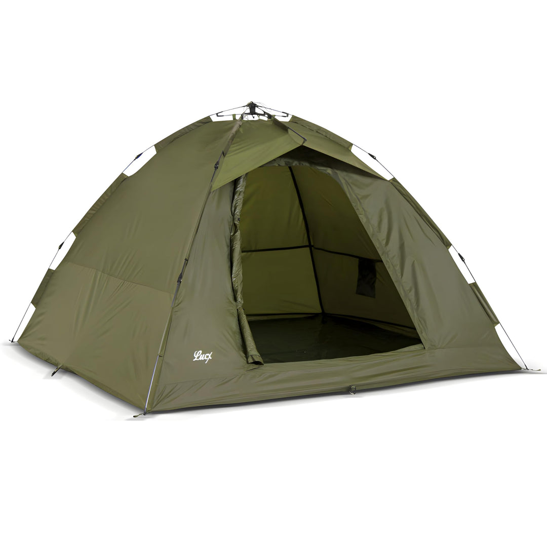 Lucx® Ruck Zuck Zelt/Angelzelt / 1-2 Man Bivvy / 1-2 Mann Karpfenzelt/Campingzelt/Sekundenzelt/Schne