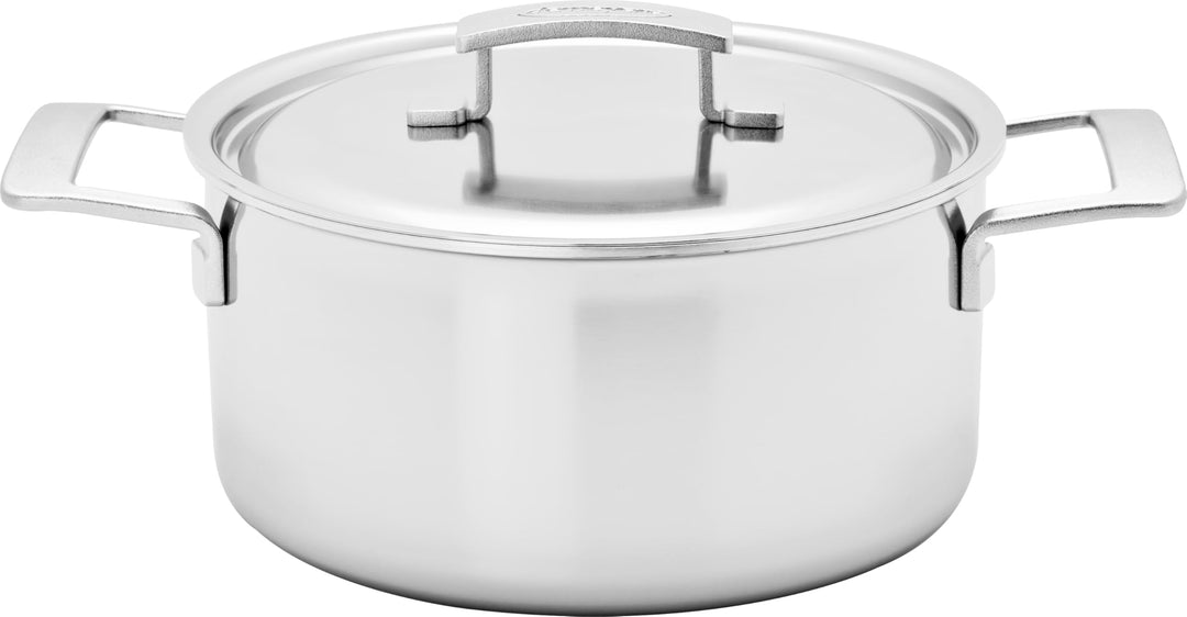Demeyere Industry 5 Bratentopf; 4,0 Liter 22 cm; 18/10 Edelstahl