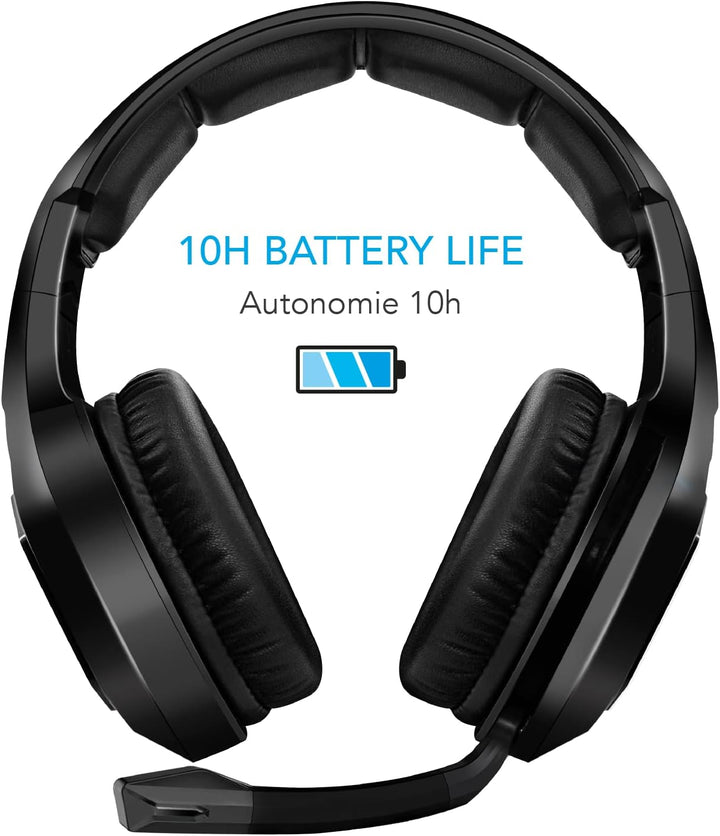 SPIRIT OF GAMER - XPERT-H900 - Headset Pro Gamer-Kopfhörer - Leistungsstarker Bass - Blaue LEDs - Ku