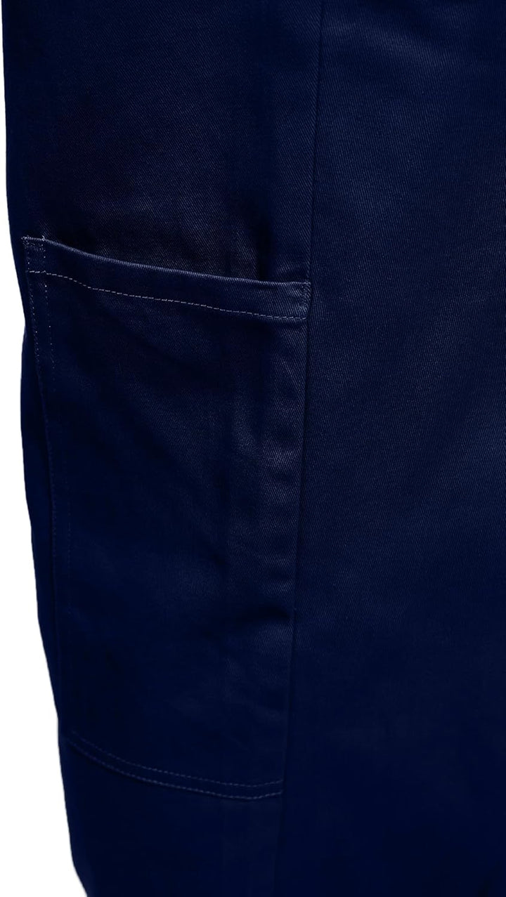 Ultra Arbeitsoverall Herren Overall Rallyekombi Schutzanzug mit vielen Taschen L Dunkelblau, L Dunke