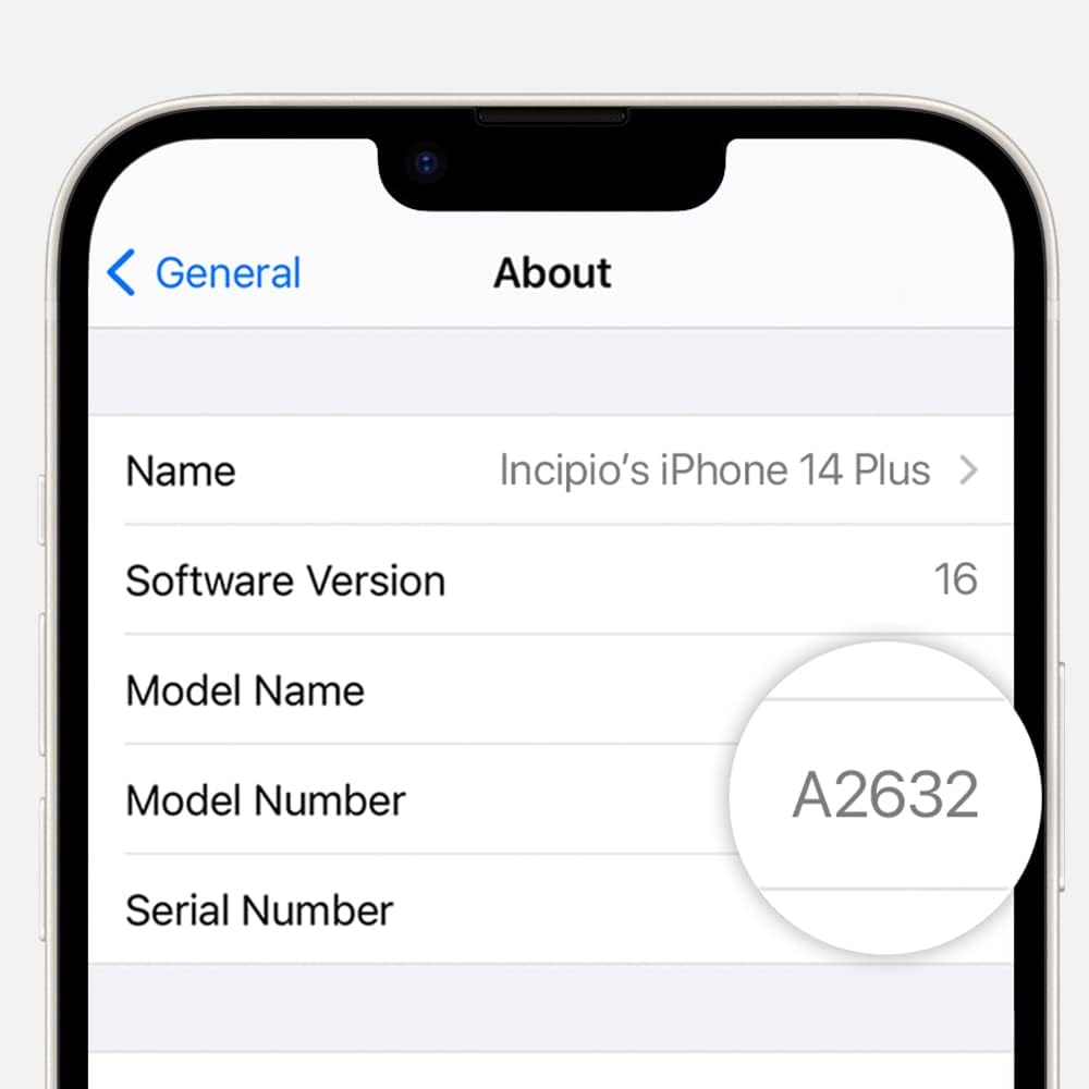 Incipio Organicore Clear Handyhülle für iPhone 14 Plus, Lavendelviolett/Transparent, Lavendelviolett