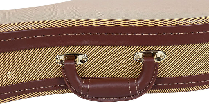 Crossrock Deluxe Holzkoffer für A-Style Mandoline, Tweed (CRW600MATW) A-style Tweed, A-style Tweed