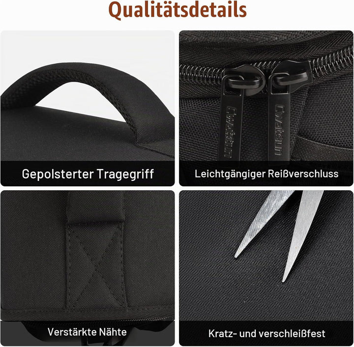 Cwatcun Kameratasche Spiegelreflex Kamera Tasche, wasserdichte Fototasche für Spiegelreflexkameras f