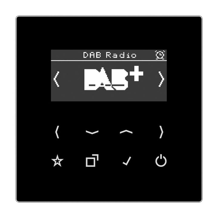 Smart Radio Daab + Serie LS Schwarz Schwarz (Black), Schwarz (Black)