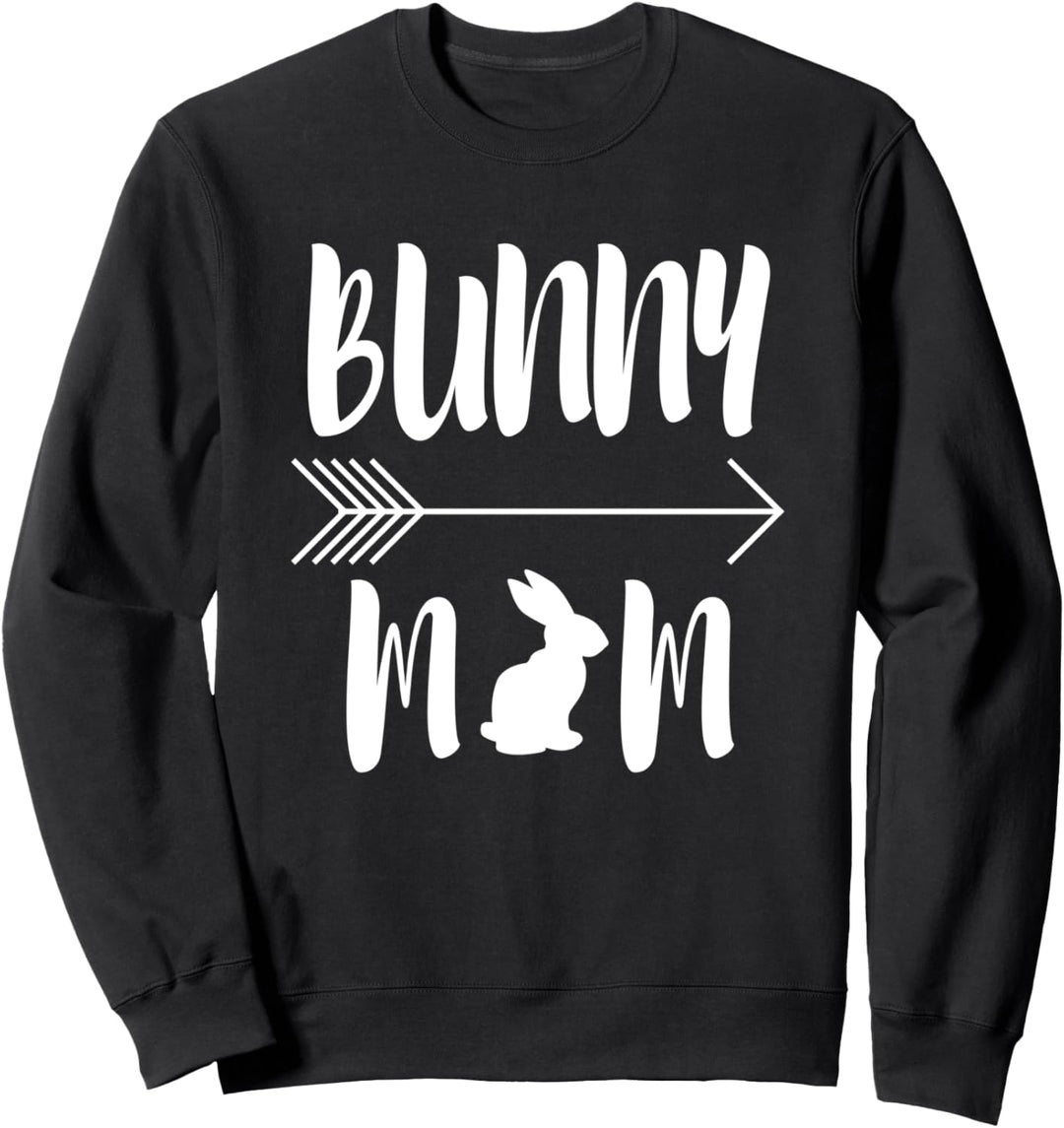 Bunny Mom Witziger Hase Häschen Mama Sweatshirt