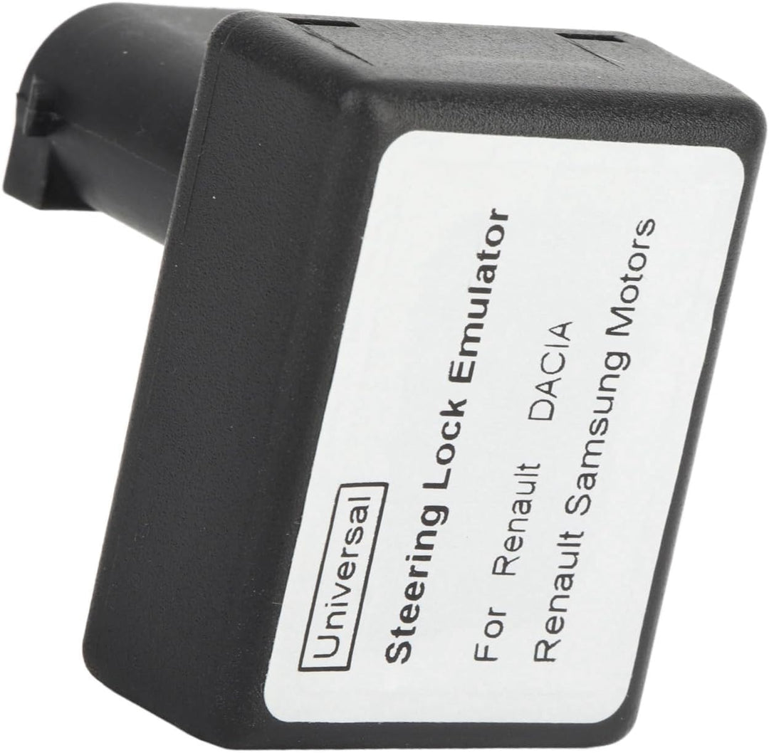 CHICIRIS 1Pc Durable ABS Steering Lock Emulator Black ESL Zubehör Ersatz für Samsung Ersatz für Mega