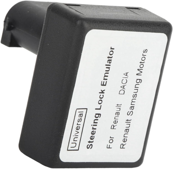 CHICIRIS 1Pc Durable ABS Steering Lock Emulator Black ESL Zubehör Ersatz für Samsung Ersatz für Mega
