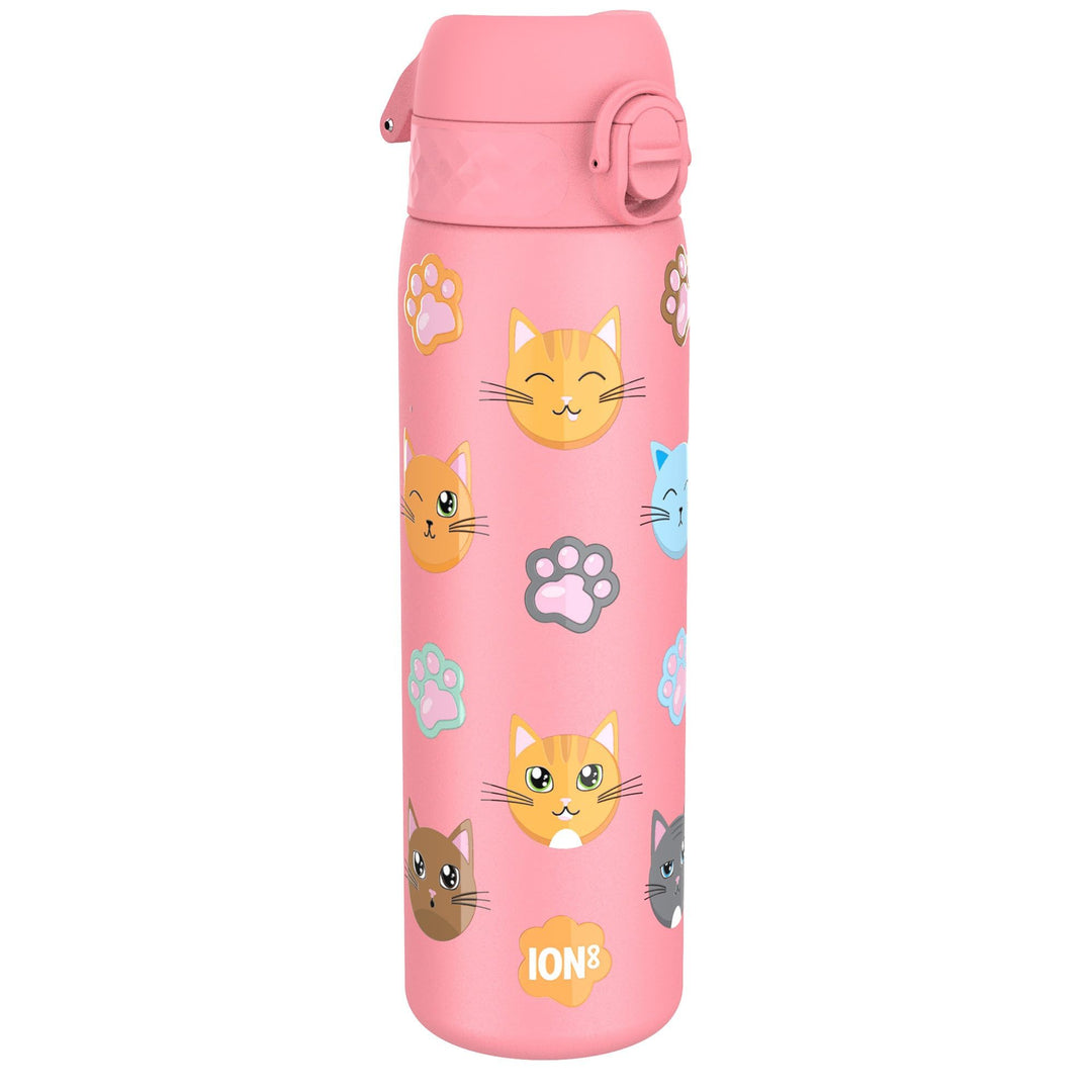Ion8 Trinkflasche, Auslaufsicher, Einhandöffnung, Sichere Verriegelung, Spülmaschinenfest, Tragegrif
