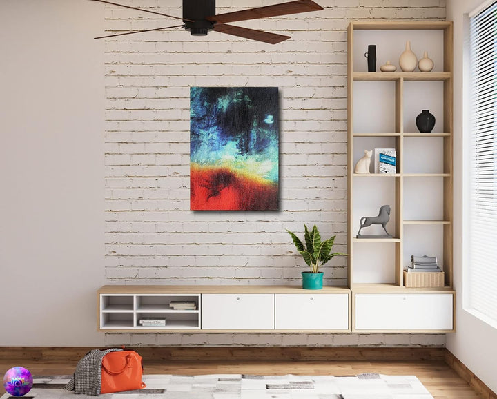 Original Gemälde Abstrakte Malerei Unikat - Strukturgemälde Acrylgemälde Moderne Kunst Wandkunst Hom