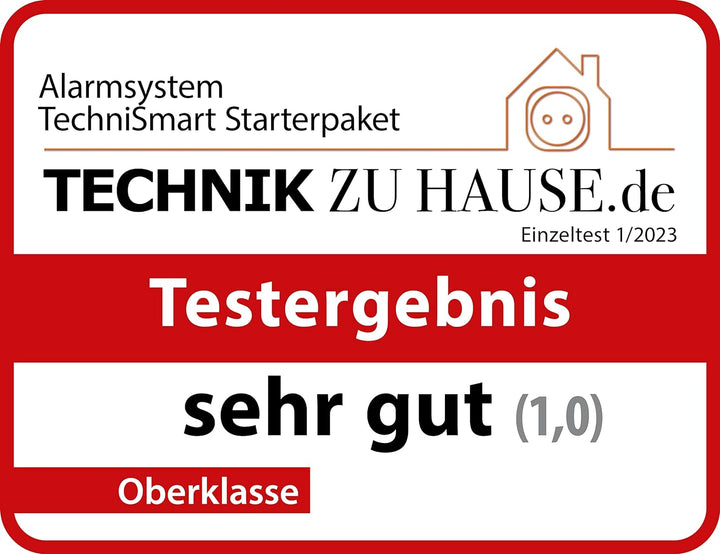 TechniSat TECHNISMART Startpaket - Alarmierungssystem bestehend aus Zentraleinheit, Bewegungsmelder,