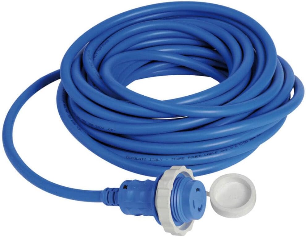 Osculati Kabel+Stecker, vormontiert bleu 15 m 16 A