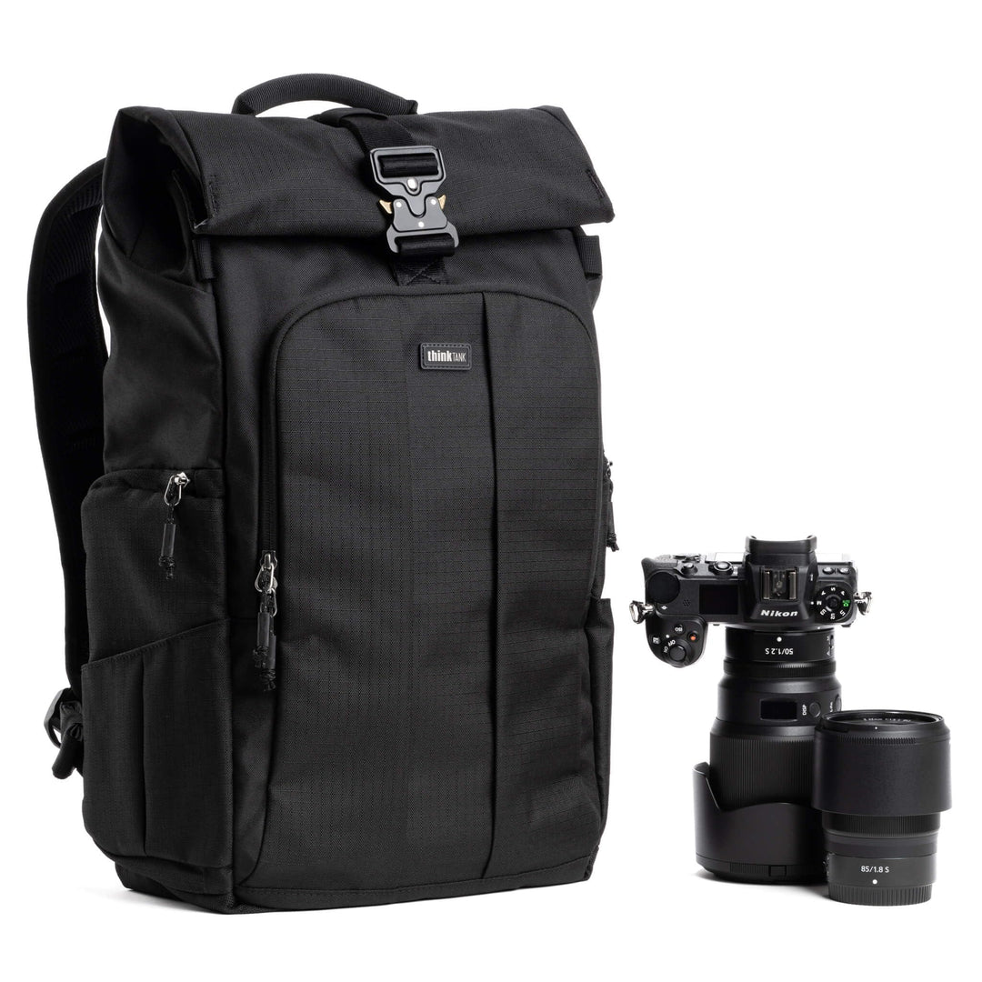 Think Tank - FocusPoint - Camera Backpack Asphalt Black 22L, Asphalt Black 22L