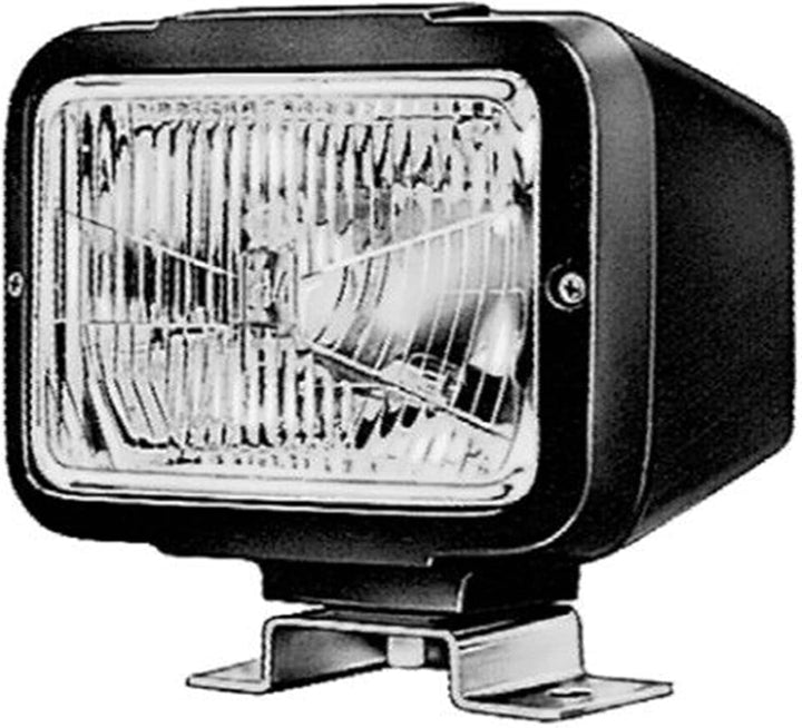 HELLA - Halogen-Hauptscheinwerfer - 12/24V - Referenzzahl: 17.5 - Bügelbefestigung/Anbau - Stecker: