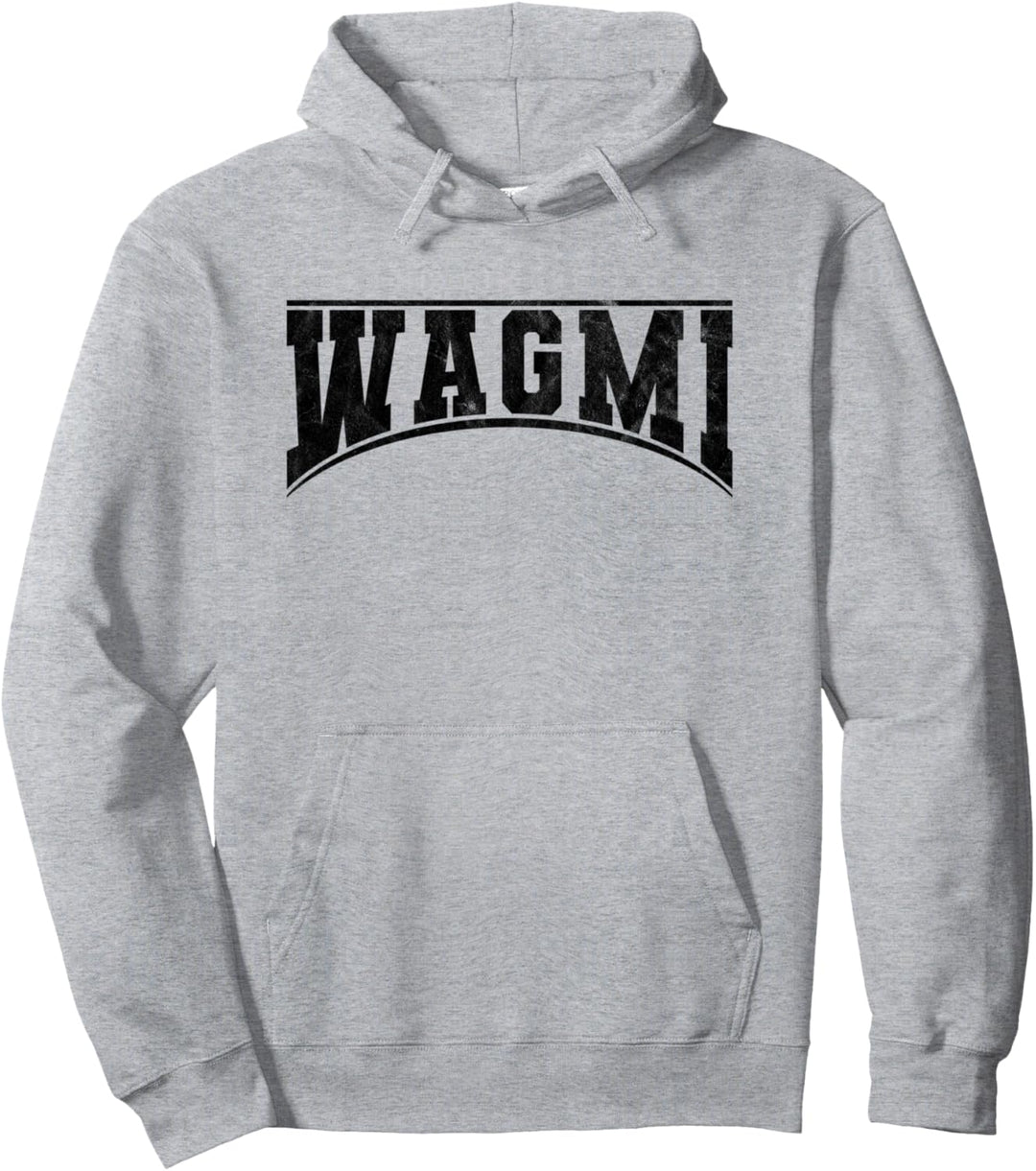 WAGMI NFT Crypto Cryptocurrency Blockchain Spruch - hell Pullover Hoodie