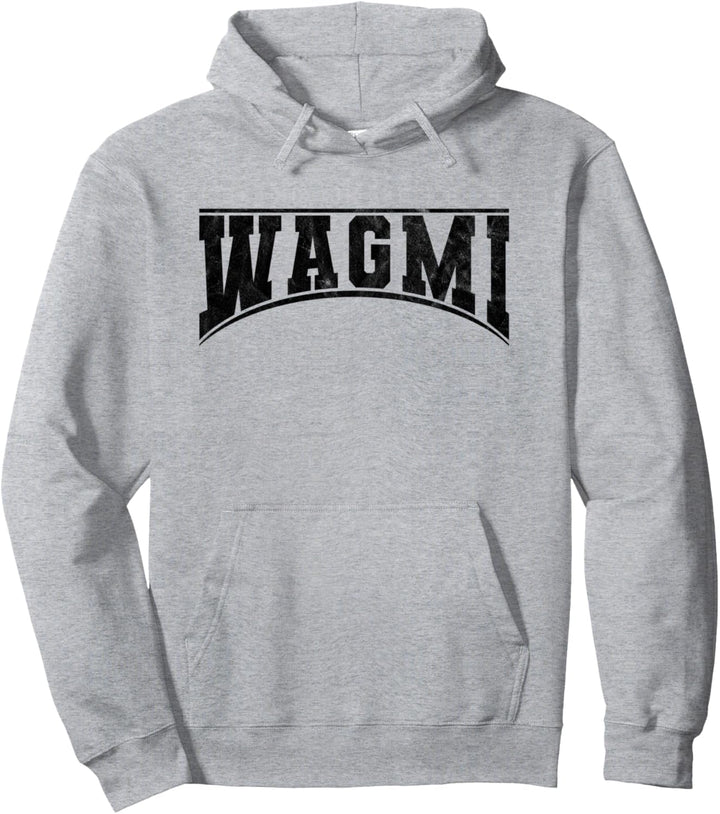 WAGMI NFT Crypto Cryptocurrency Blockchain Spruch - hell Pullover Hoodie