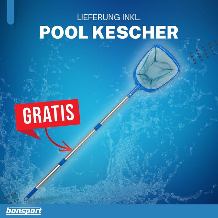 bonsport Pool Unterlegmatte Poolmatte 36 Stück - Bodenschutz Matte für den Pool/Planschbecken - Bode