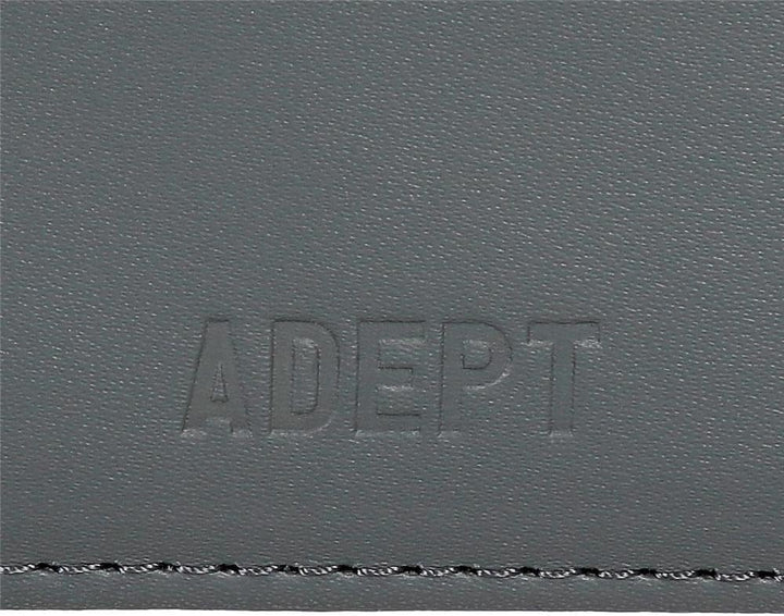 Adept Mark Horizontale Geldbörse mit Geldbörse Grau 11 x 8 x 1 cm Kunstleder, grau, Quertasche mit G