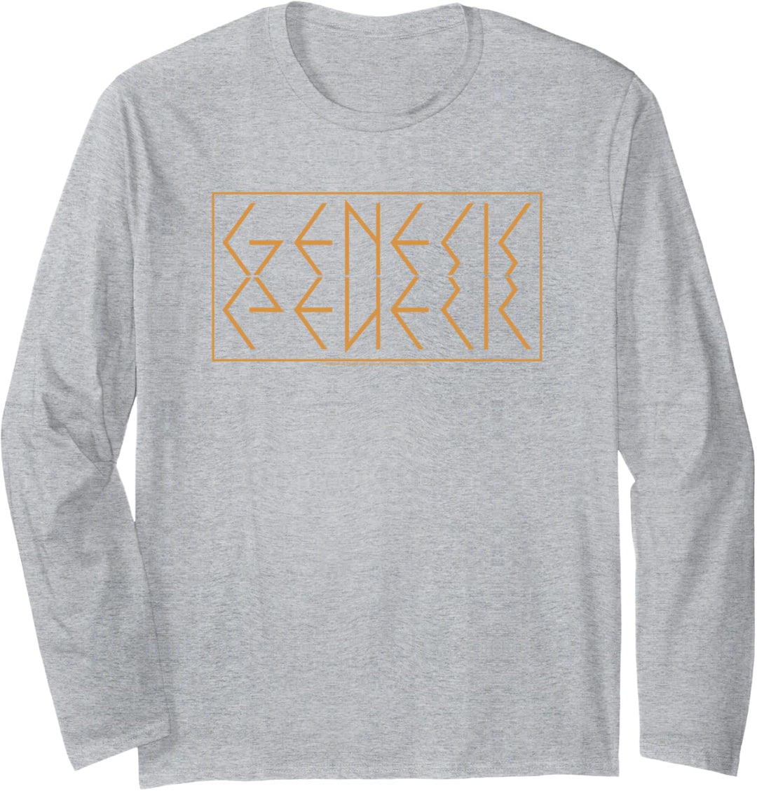 GENESIS MIRROR LOGO Langarmshirt