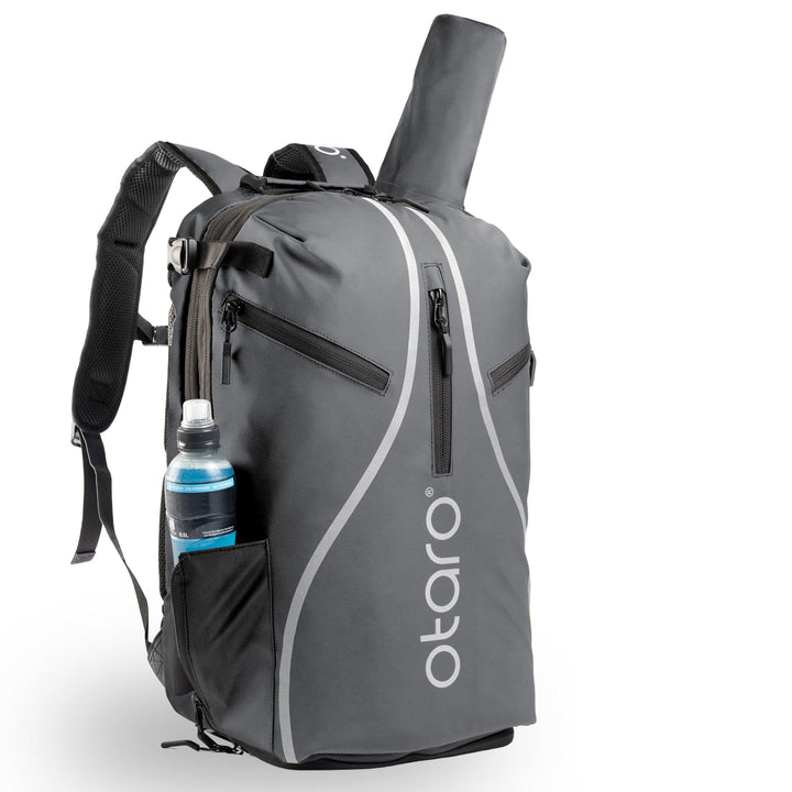 Otaro Tennisrucksack mit Schuhfach (Für 2 Tennisschläger) Inkl. Separierten Schuhfach & Schlägerschu